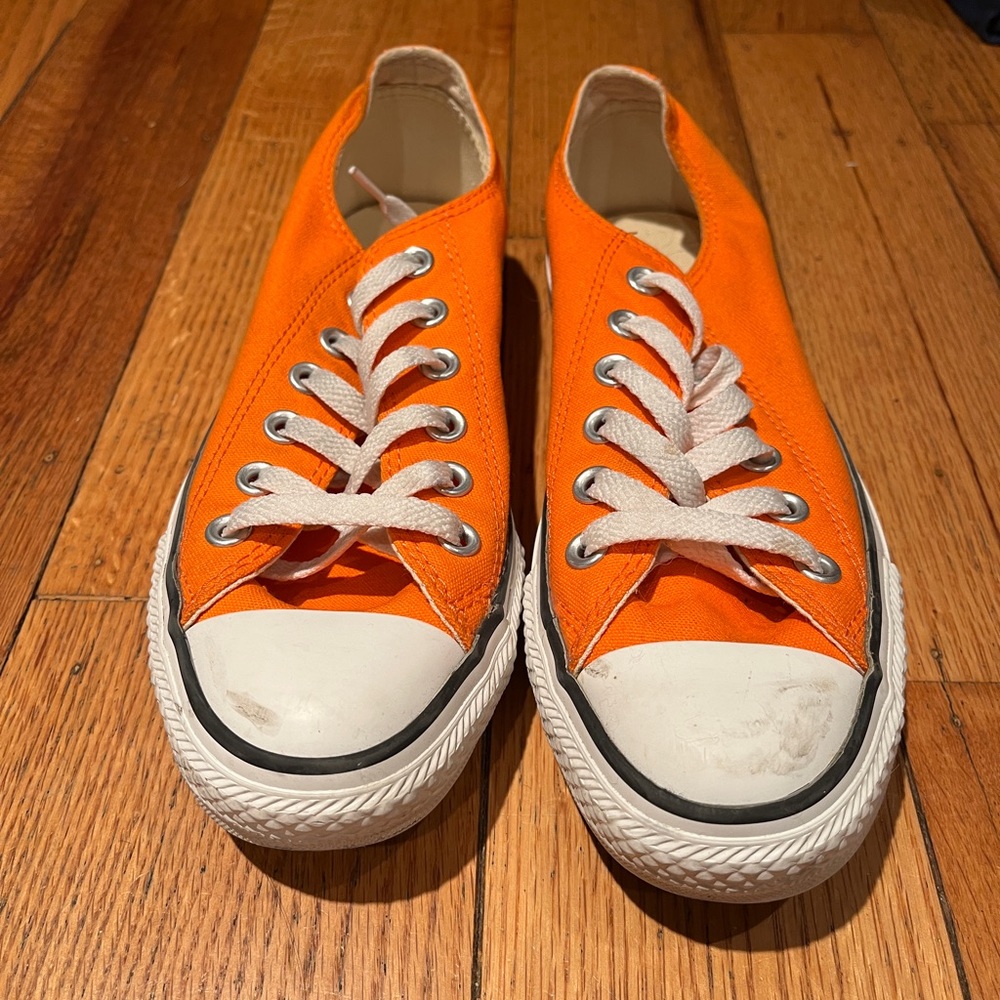 Orange Original Converse Chuck Taylors - Women’s 7